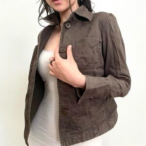 CASUAL CORNER ANNEX® PETITE WOMEN'S VINTAGE DENIM JACKET.